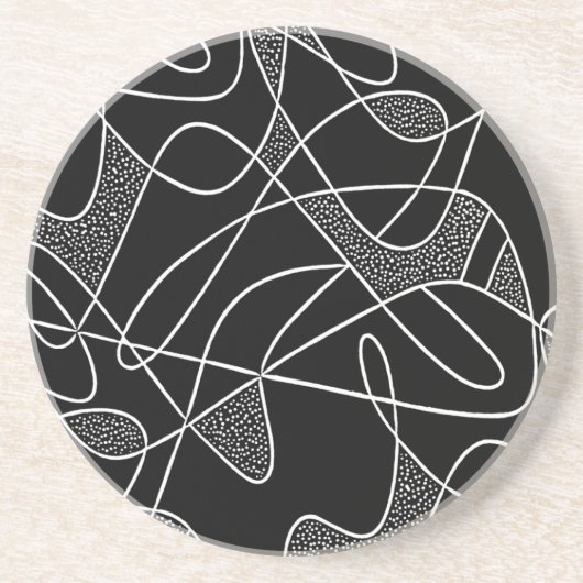 Sandstone Onderzetter CONTEMPO 1950s ATOMIC 200 CO (Voorkant)