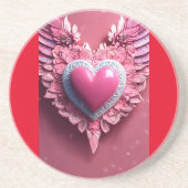 Sandstone Onderzetter Creatieve Stijl (Voorkant)