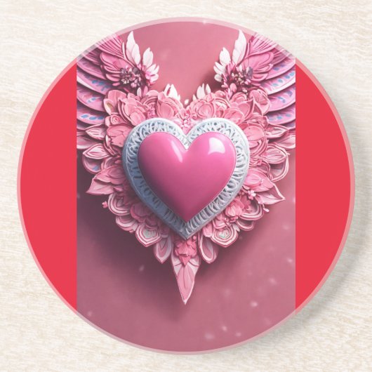 Sandstone Onderzetter Creatieve Stijl (Voorkant)