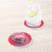 Sandstone Onderzetter Creatieve Stijl (Zijkant)