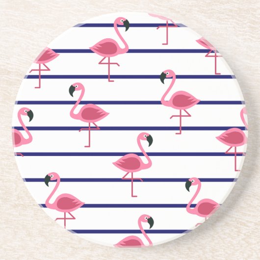 Sandstone Onderzetter Flamingo (Voorkant)