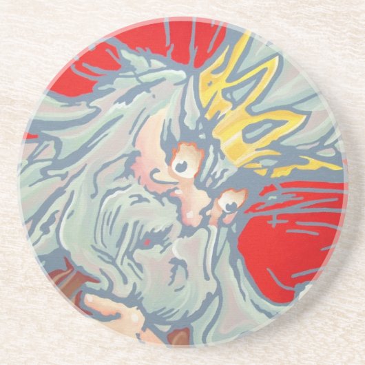 Sandstone Onderzetter - Nome King (Voorkant)