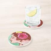 Sandstone Onderzetter - Ozma (Zijkant)