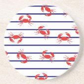 Sandstone Onderzetter Red Crab (Voorkant)