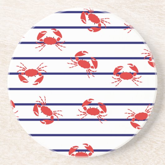 Sandstone Onderzetter Red Crab (Voorkant)