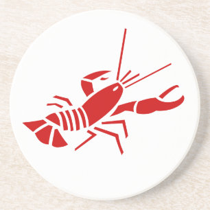 Sandstone Onderzetter Red Lobster
