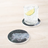 Sandstone Onderzetter - Spirit Wolf (Zijkant)