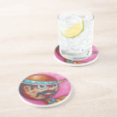 Sandstone Onderzetter - Tik-Tok (Zijkant)