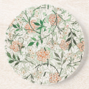 SANDSTONE ONDERZETTER : WILLIAM MORRIS : JASMINE