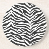Sandstone Onderzetter Zebra Print (Voorkant)