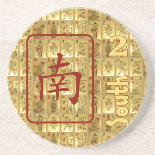 Sandstone onderzetter - Zuidwind (Voorkant)