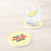 Sandstone Party Onderzetters (Zijkant)