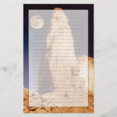 Sandstone Pinacle Briefpapier (Voorkant)