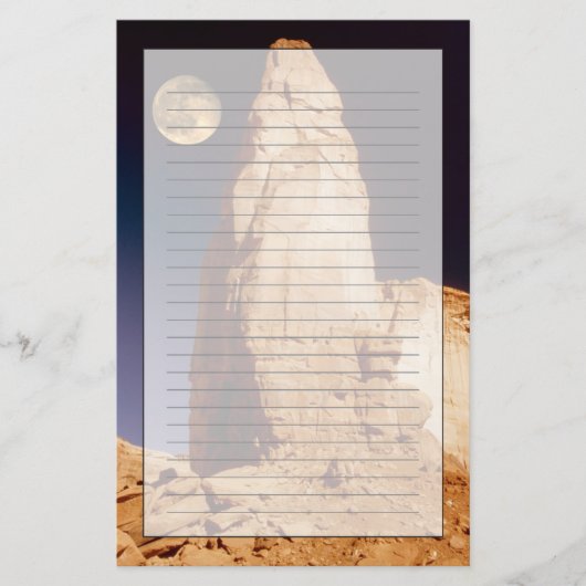 Sandstone Pinacle Briefpapier (Voorkant)