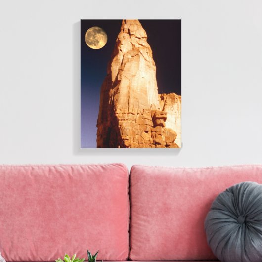 Sandstone Pinacle Canvas Afdruk (Insitu (Woonkamer))