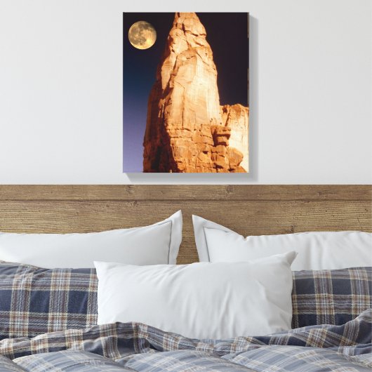 Sandstone Pinacle Canvas Afdruk (Insitu (Slaapkamer))