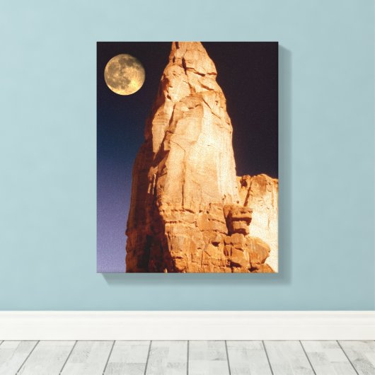 Sandstone Pinacle Canvas Afdruk (Insitu (Houten vloer))