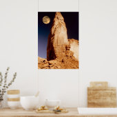 Sandstone Pinacle Poster (Keuken)