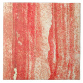 Sandstone Red Ceramic Tile Tegeltje (Voorkant)