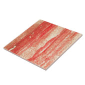 Sandstone Red Ceramic Tile Tegeltje (Zijkant)