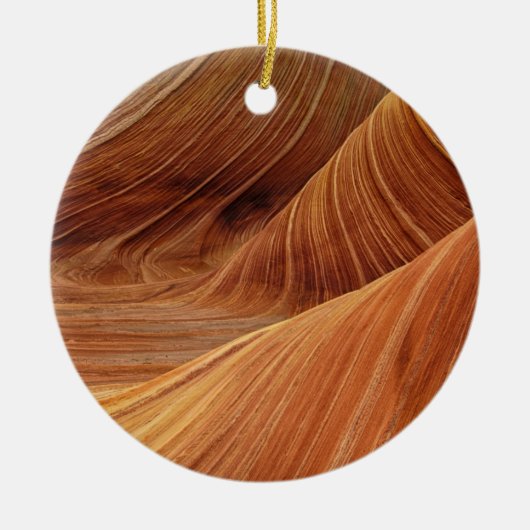 Sandstone Rock-formaties Keramisch Ornament (Voorkant)