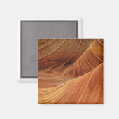 Sandstone Rock-formaties Magneet (Voorkant / Achterkant)