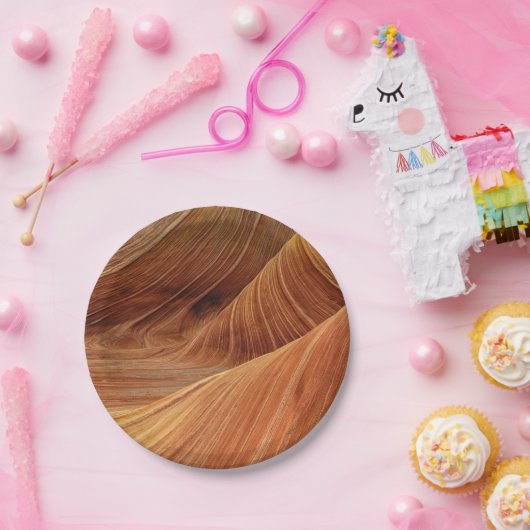 Sandstone Rock-formaties Papieren Bordje (Feest)