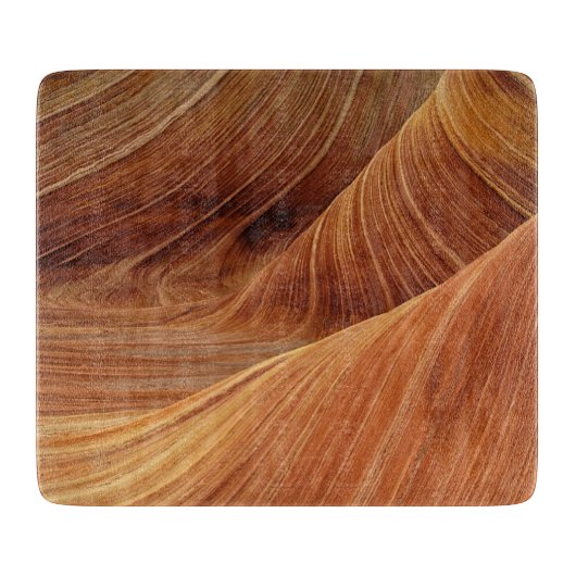 Sandstone Rock-formaties Snijplank (Voorkant)