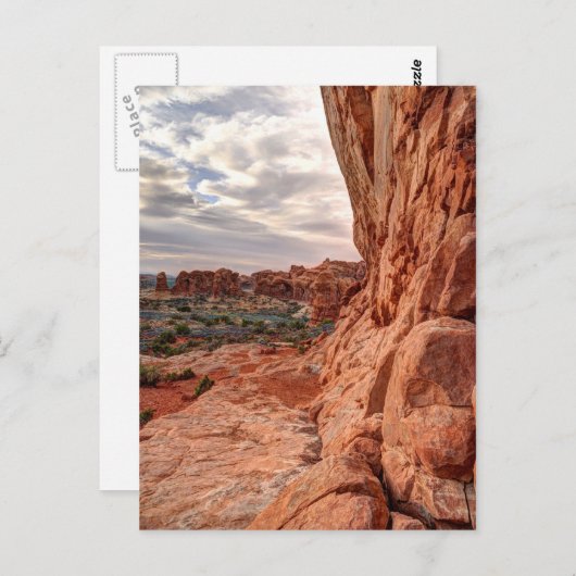 Sandstone Wall - Nationaal Park Arches Briefkaart (Voorkant / Achterkant)