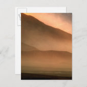 Sandstorm bij Mesvrij Sand Dunes, Sunset Briefkaart (Voorkant / Achterkant)