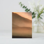 Sandstorm bij Mesvrij Sand Dunes, Sunset Briefkaart (Staand voorkant)