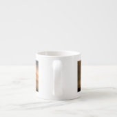 Sandstorm bij Mesvrij Sand Dunes, Sunset Espresso Kop (Achterkant)