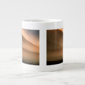 Sandstorm bij Mesvrij Sand Dunes, Sunset Grote Koffiekop (Voorkant)