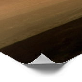 Sandstorm bij Mesvrij Sand Dunes, Sunset Poster (Hoek)