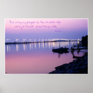 Sandusky Bay Bridge Poster