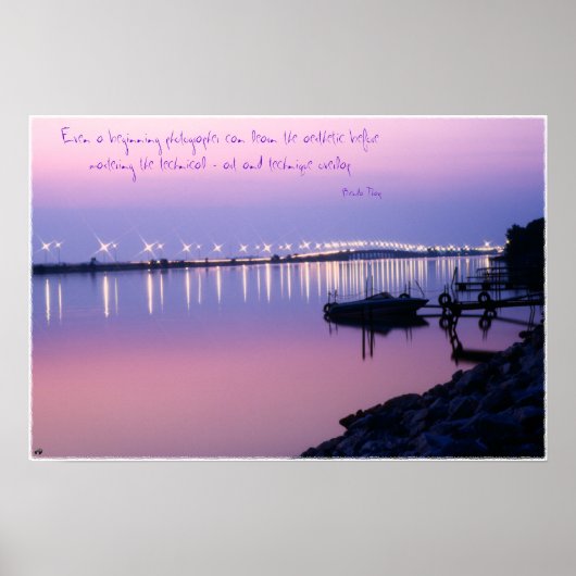 Sandusky Bay Bridge Poster (Voorkant)
