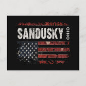 Sandusky Ohio Briefkaart (Voorkant)