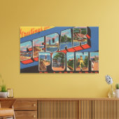 Sandusky, Ohio - Lake Erie - Cedar Point Canvas Afdruk (Insitu (Woonkamer))