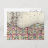 Sandusky, Seneca en Summit County's Briefkaart (Voorkant / Achterkant)