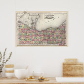 Sandusky, Seneca en Summit County's Poster (Keuken)