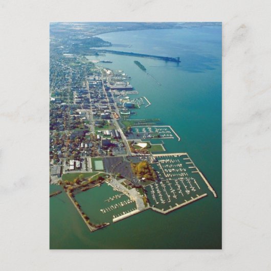 Sandusky Waterfront Briefkaart (Voorkant)