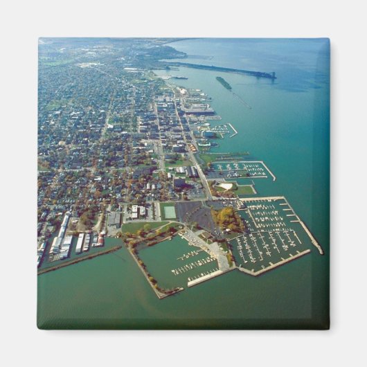 Sandusky Waterfront Magneet (Voorkant)