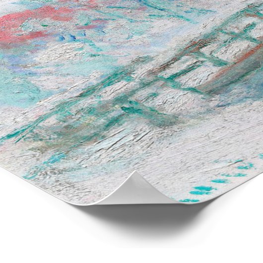 Sandvika, Noorwegen (1895) door Claude Monet Poster (Hoek)