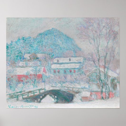 Sandvika, Noorwegen (1895) door Claude Monet Poster (Voorkant)