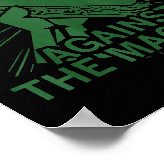 Sandwich Against The Machine For Men Women  Poster (Hoek)