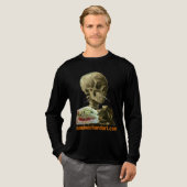 Sandwich and Skull Tri-Blend Shirt (Voorkant)