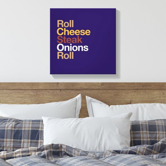 Sandwich Art Canvas Afdruk (Insitu (Slaapkamer))
