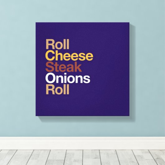 Sandwich Art Canvas Afdruk (Insitu (Houten vloer))