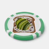 Sandwich avocado poker chips (Enkel)