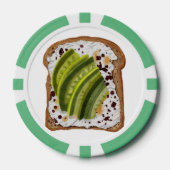 Sandwich avocado poker chips (Voorkant)
